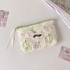 Sweet Lace Korean Style Pencil Case Desktop Storage Bow Pencil Pouch Bow Stationery Bag  Children