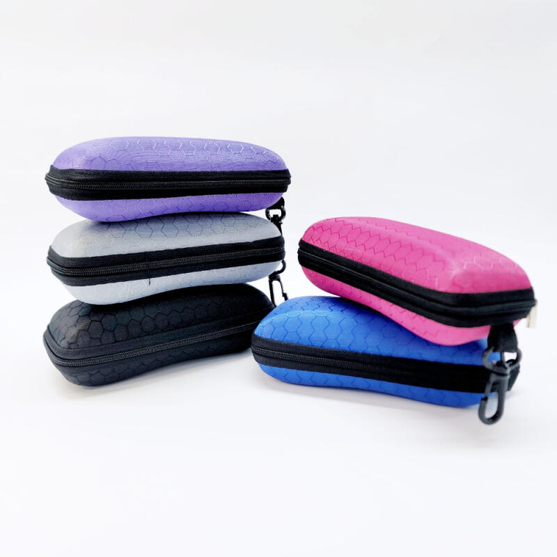 Tragbare Sonnenbrillen Brillenetui Tasche Brillenetui Lila