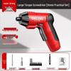 DELIXI Cordless Electric Screwdriver Set CN Plug (adapter Included)