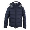 Moncler 2020 MONTGENEVRE Daunenjacke mit Kapuze Jacke 2 Marineblau Gebraucht