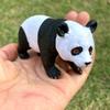 8.5cm Cute Panda Bamboo Collection Figures Model Wild Animals Action Figurine PVC Miniature Decoration Education Kid Toy