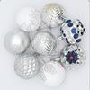 8pcs Delicate Christmas Ball 6cm Hanging Ornament Christmas Tree Pendant  Window