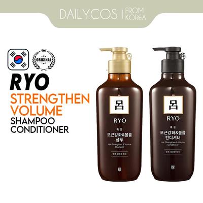 Ryo Hair Strengthen & Volume Shampoo and Conditioner 500mL
