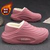 Waterproof Cotton Slippers 2025 New Autumn and Winter Indoor Home Fluffy Warm Thick-bottomed Cotton Slippers