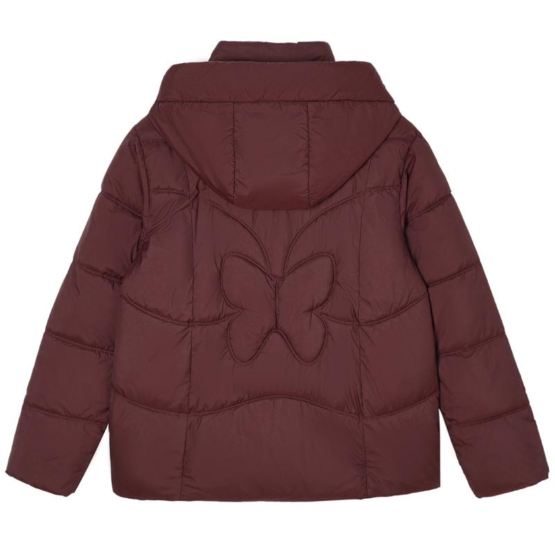 Plus Size XL-5XL Middle Age Woman Winter Short Coats Hooded Elegant Loose Thick Warm Parkas Female Jacket