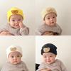 Kids Hats Warm Beanie Fashion Cute Cartoon Bear Crochet Bonnet Hat for Newborn Boy Girl Autumn Winter