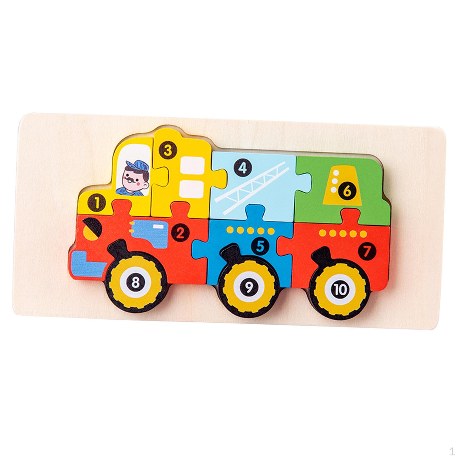 

Игрушки Монтессори, сортировка по цвету и форме, игрушечные машинки, головоломки для малышей, головоломки для мальчиков и девочек Engineering Car