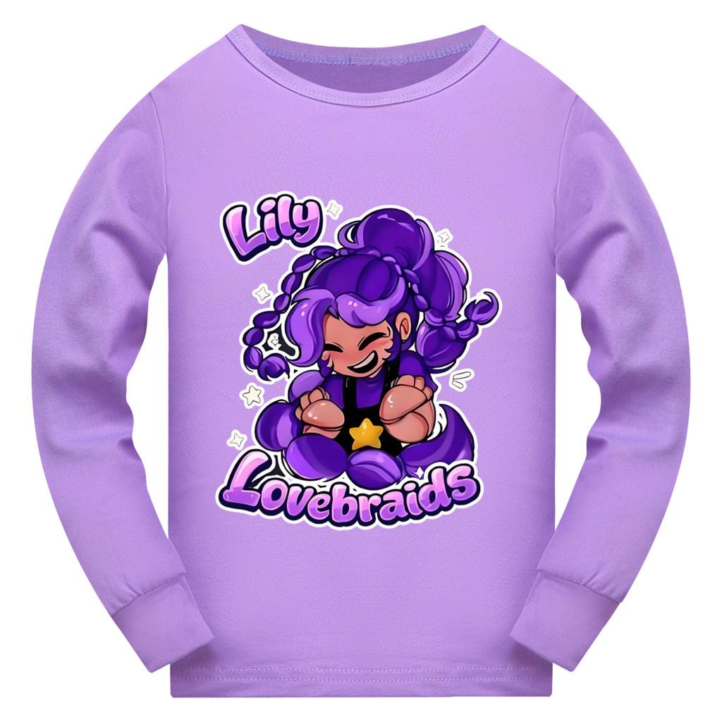 5600 Kids Girls Bobi Lily Lovebraids Long Sleeves T-Shirt 110cm