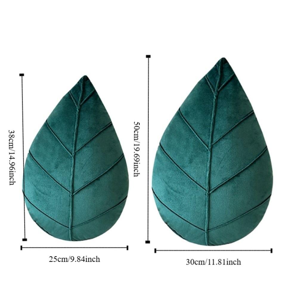 Weiches Kissen Nordic Style Sofakissen Haushalts Kissen in Blattform Auto