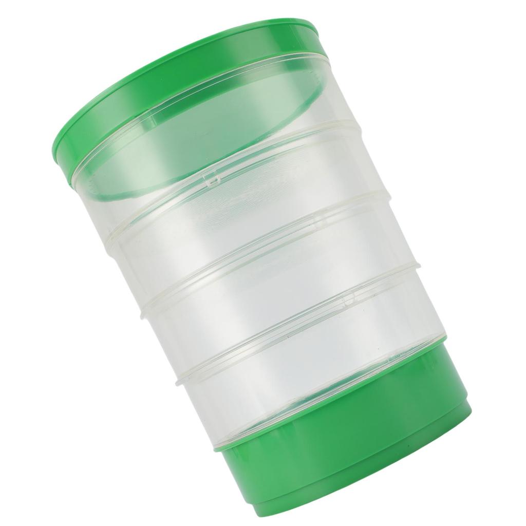 Crop Sprouter Round Shape Stackable Space Saving High Efficiency Crop Sprouting Container for Kitchen