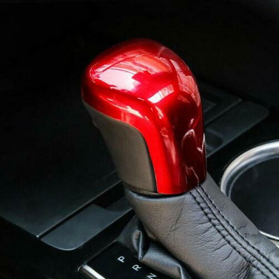 Fit For 2018- Toyota Camry Red ABS Car Inner Gear Shift Knob Cover Trim 1PCS