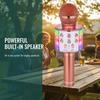 Karaoke Microphone for Kids & Adults - Bluetooth Microphones Singing Mic with Disco Lights, Portable Karaoke Player for Gifts