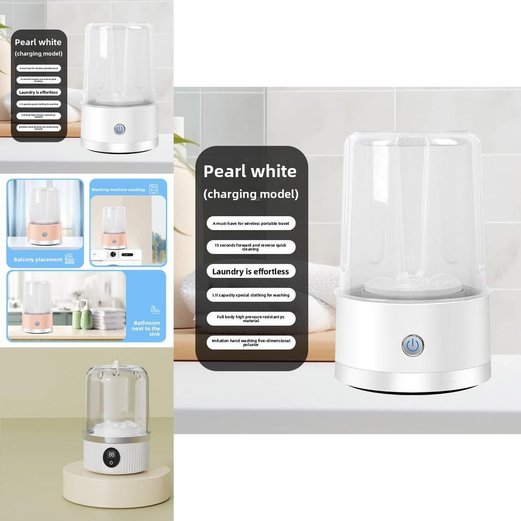 Mini Tragbare Waschmaschine mit UV-Sterilisation für Babykleidung und Unterwäsche