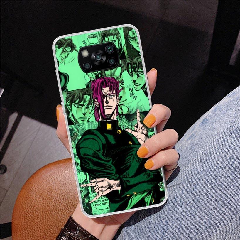 JoJo Bizarre Adventures Anime Phone Case For Xiaomi Poco X7 X6 X5 Pro F7 Ultra Redmi 15C 15 13C 13 12C 12 10 10A 10C 9 9A 9C 9T