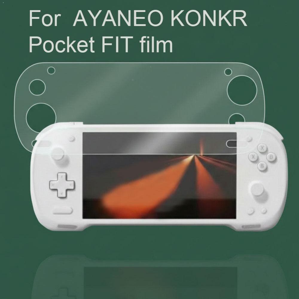 HD Screen Protector PET Soft Film Protective Film for Ayaneo KONKR Pocket Fit Game Console
