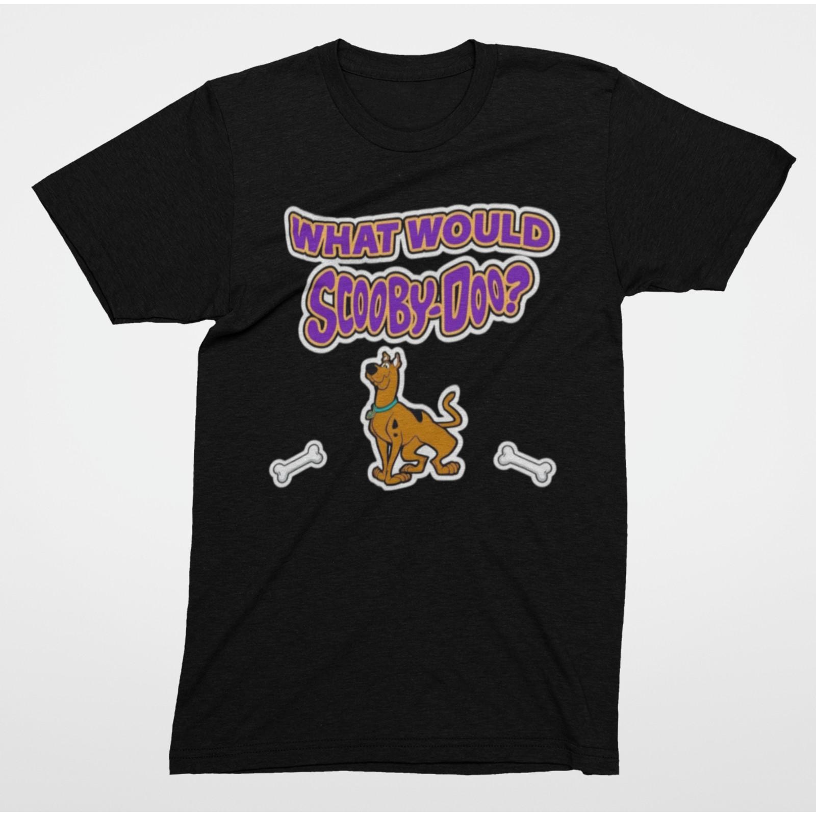 Funny Scooby Doo T Shirt What Would Scooby Doo Nostalgia Tee 2XL