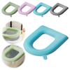 Soft EVA Toilet Seat Cover, Waterproof & Washable Toilet Mat, Universal Fit Silicone Toilet Ring Pad for Winter Warmth