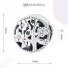 Charms Tree Bead Pendant 925 Colorful Zircons Beads