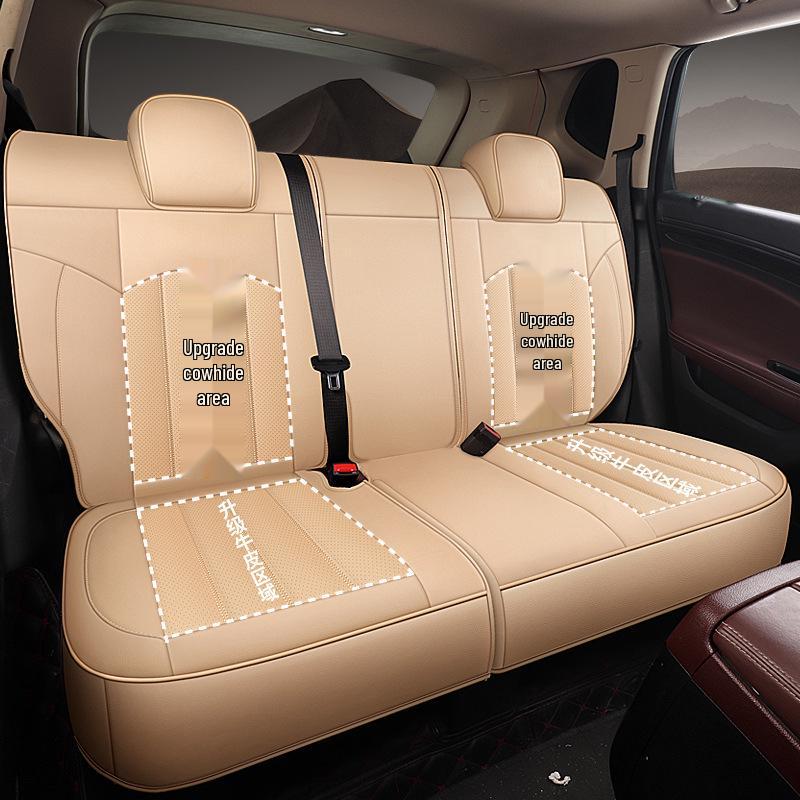 Strapazierfähiges Ganzjahres-Ledersitzkissen für Buick Verano - 5-Sitzer, Vollumfassendes Design