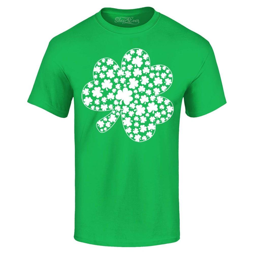 Irish Shamrock Green Clover Cloud T-shirt St. Patrick's Day Shirt