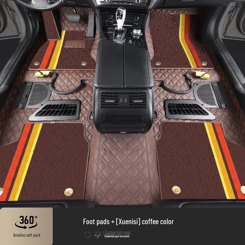 360° Maßgeschneiderte Ledermatten für Haval H6 & Geely Xingyuan - Bequem, Rutschfest, Fahrzeugspezifisch