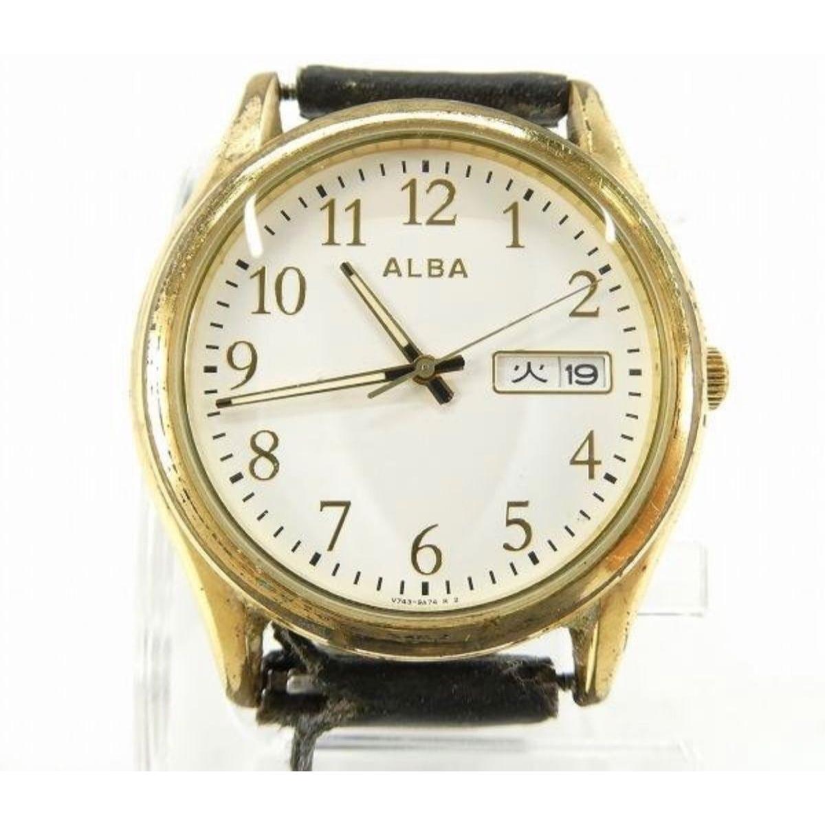 SEIKO/Seiko ALBA Alba watch V743-9A40