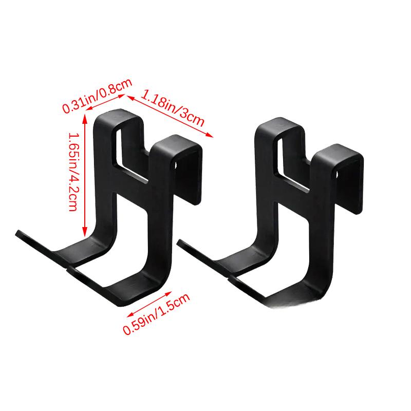 Multi-Purpose Hooks Kitchen Cabinet Door Back Hook Hanging Rack Clothes Coat Hat Towel Hanger Storage Hook Bathroom Accessories