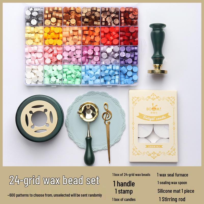 Boom Boom Rabbit Retro Metallic Sealing Wax Granules for Wedding Invitations & Envelopes - High Gloss Stamp Wax Seal.