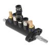 Tire Changer Machine Air Control Foot Pedal Valve 5 Way Aluminium Alloy 36mm Hole Distance Replacement Supplies