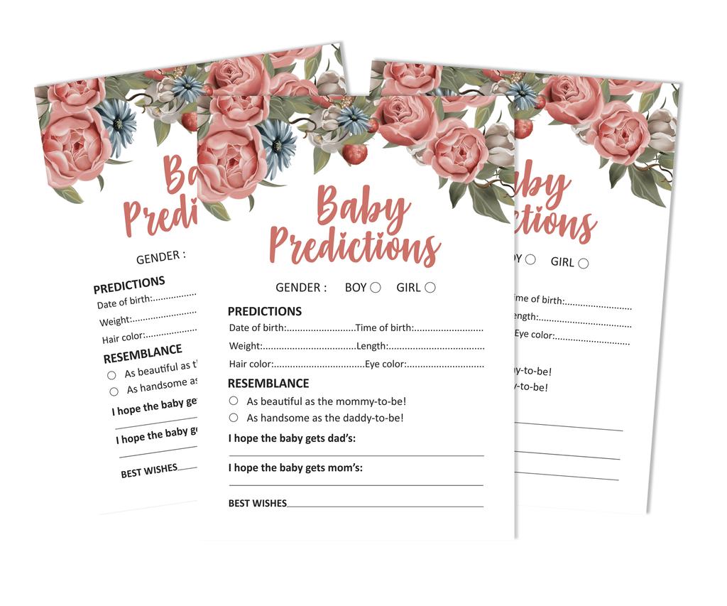 Inkdotpot Baby Shower Game Set Of 50 BabyA  AlphabetA  ABCA  Game Deer Jungle Animals Party