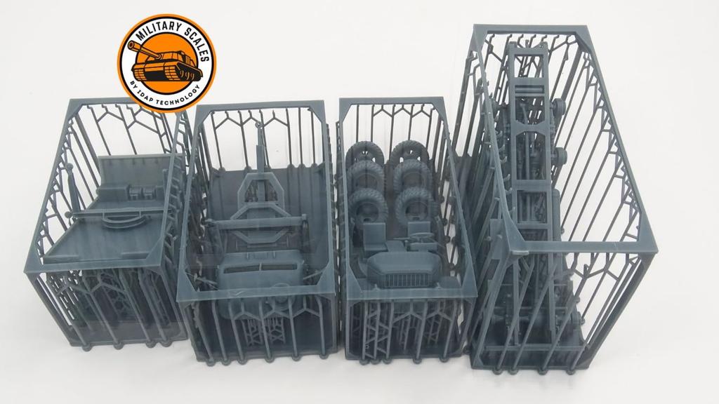 IDAP Technology Měřítko 1/72 Český nákladní automobil Praga V3S 3D tisková stavebnice PD72149