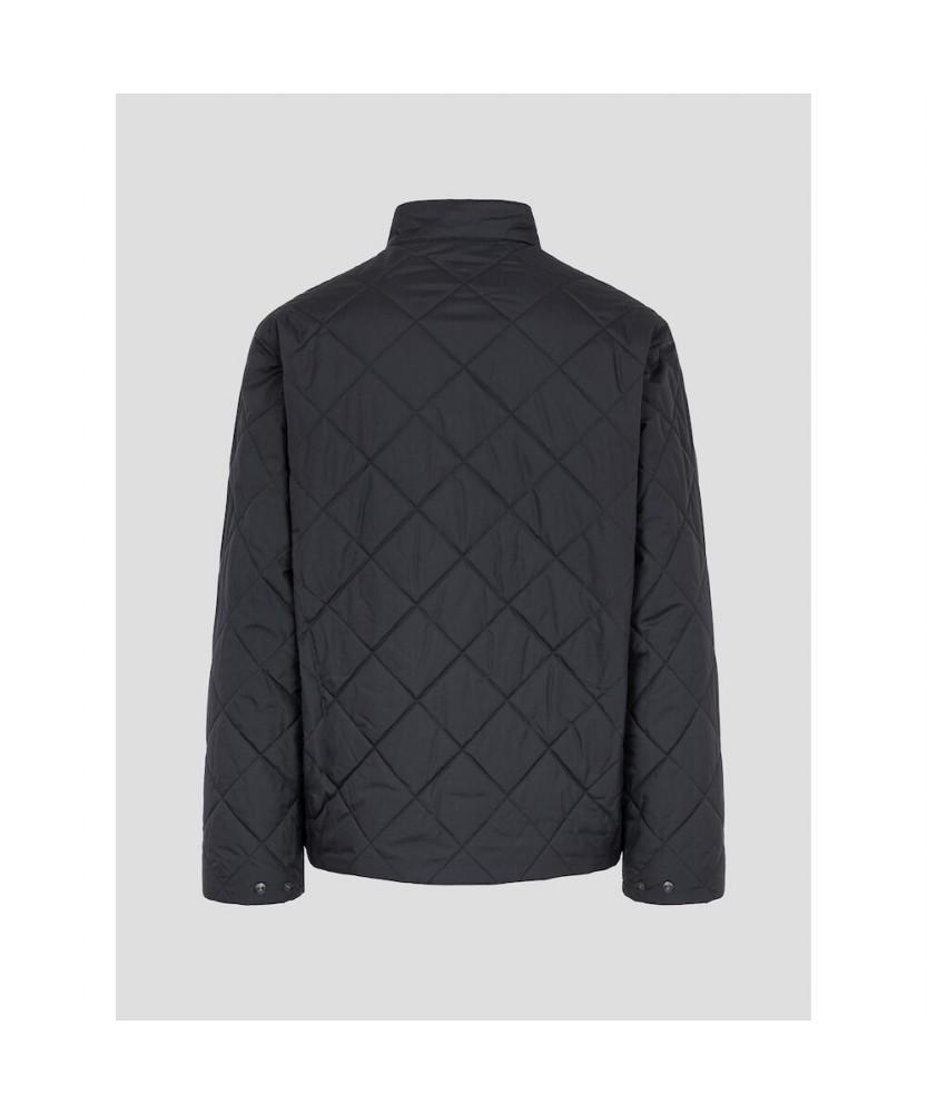 Beanpole Men Modern Diamond Quilted Harrington Jacket Black