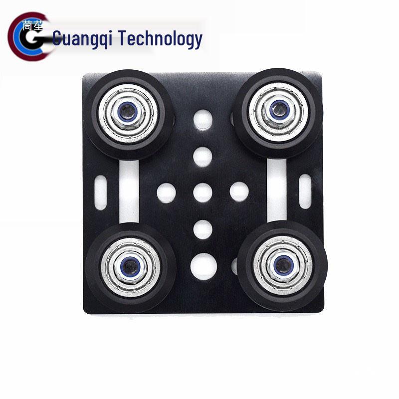 Euro Standard 2020 Aluminiumprofil V-Nut 3D-Drucker X-Achsen Schlitten mit 2040 Riemenscheibe
