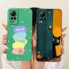Casing For Infinix Note 11 Cover Fashion Cartoon Cute Funny Painted Silicone Phone Case For Infinix Note11 X663 X663B