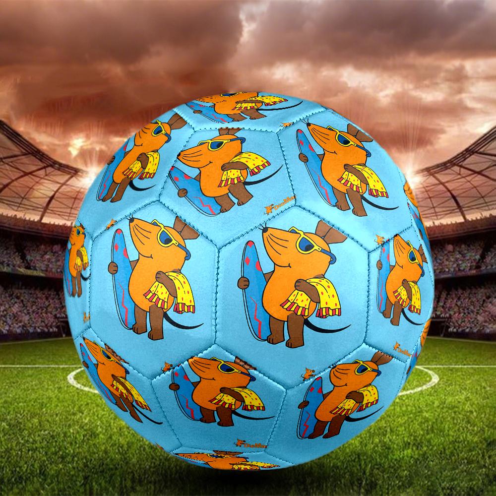 Die Maus Theme Size 5 Soccer Ball, Suitable for Both Indoor and Outdoor Matches, a Gift Suitable for Everyone.