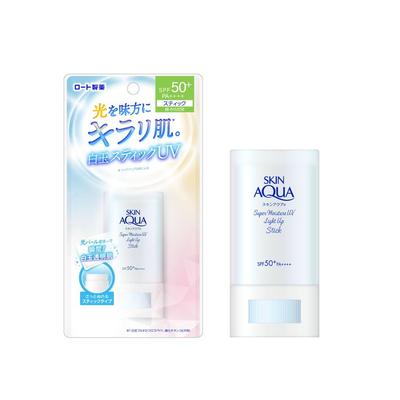Japan Rohto Skin Aqua Super Fuktighet UV Ljus Upp Stick 19g