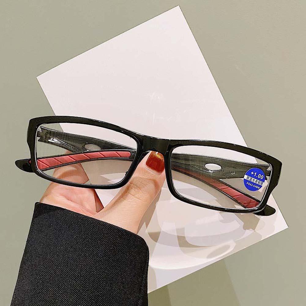 PC Lesebrille für ältere Menschen Zink Zinklegierung Unisex Alterssichtigkeit Brille Neu Anti-Blaulicht-Brille Frauen