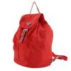 PRADA Backpack Daypack Red Nylon Women Used