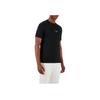 Emporio Armani Solid Color Round Neck Logo Fitted Short Sleeve T-Shirt Men tops Black 3D1TH0-1JOCZ-0999