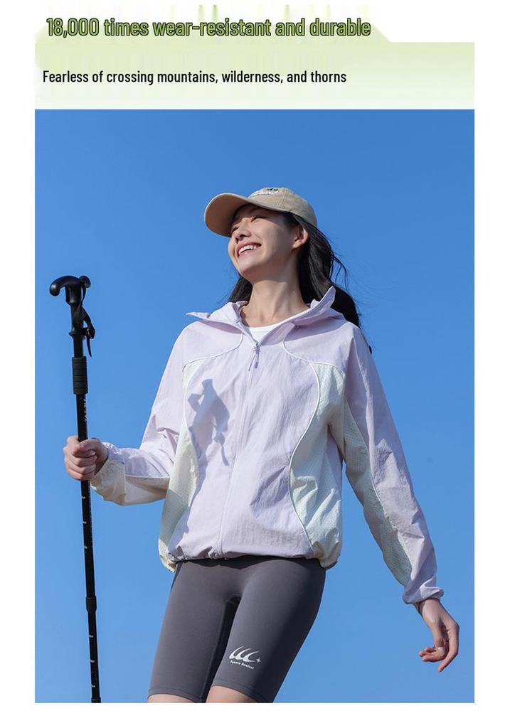 Women's Lightweight Windproof Sun Protection Jacket - Quick-Drying, Breathable, Loose Fit for Spring Running