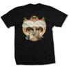 Michael Jackson Dangerous World Tour Album T-shirt Nera Maglietta Retro Divertente Vintage - Maglietta Grafica Estiva in Cotone da Uomo