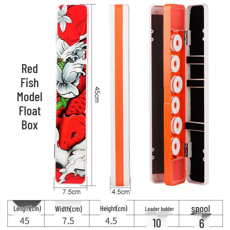 Three-Layer Multi-Functional Fishing Float and Accessories Box Set - Large Capacity Leader Line Organizer
