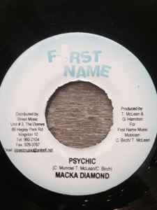 

7inch Record MACKA DIAMOND - Psychic NONE First Name Musi 2005 Jamaica Reggae, Ska & Dub Used