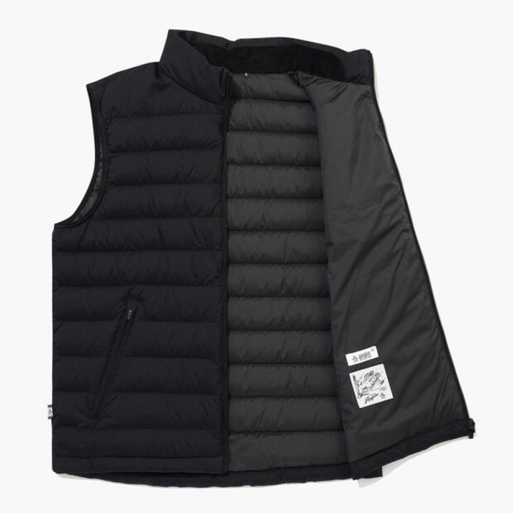 MunSingwear Men S Lightweight Down veSt Black Mr321pwv95