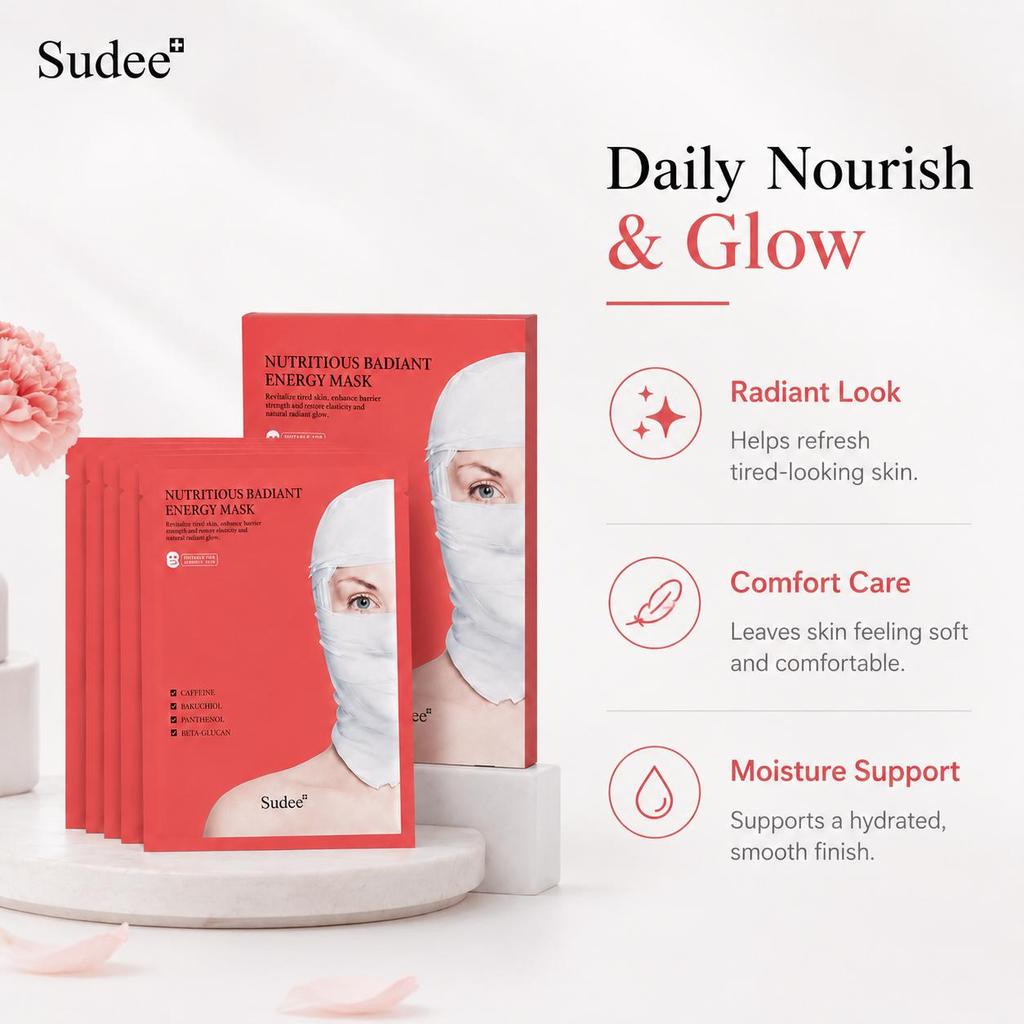 Sudee nutritious radiant energy mask 5ea