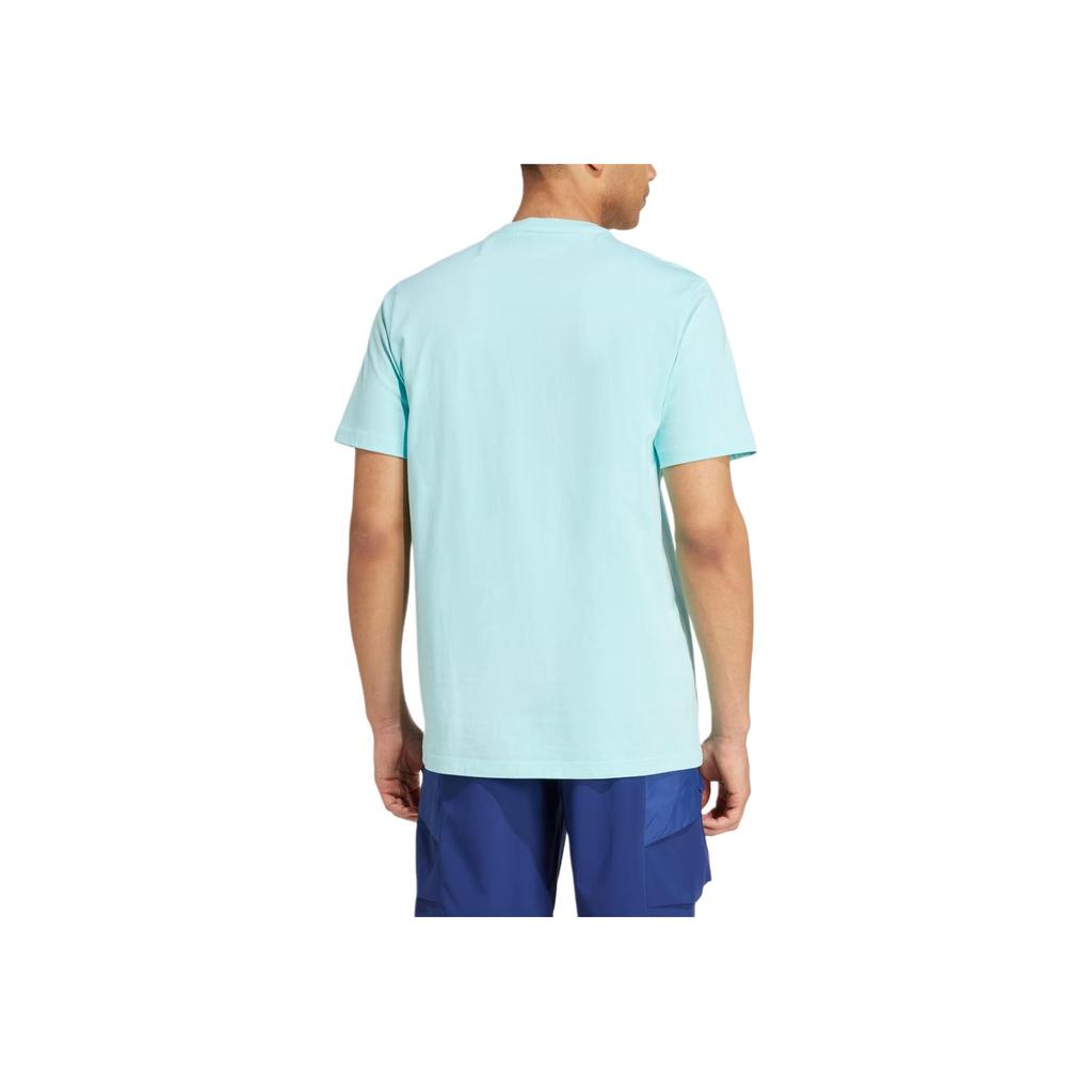 adidas Arsenal Maglia da Calcio Comoda Versatile a Maniche Corte da Uomo Top Trasparente-Acqua-Verde IT4100