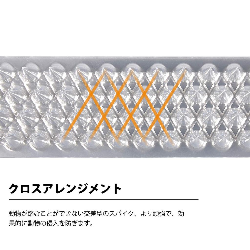 Odpędzacz na wrony i gołębie cierń szkodnik kot wąż szczur gołąb wrona taśma szkodnik ptak zwierzę warzywo arkusz dachowy, mata, odpędzacz, odpędzacz, odpędzacz,