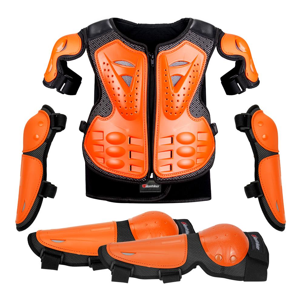 Children's Motorcycle Armor Anti Fall And Anti Fall Extreme Sports Armor Children's Protective Armor Outdoor Sports Equipment