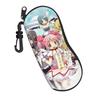 Anime Comic Puella Magi Madoka Magica Glasses Case Unisex Convenient Zipper  Sunglasses Protector Eyewear Container