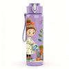 1PC Little Girl Potted House Plant Print 750ml Color Plastic Sports Water Bottle Leakproof Flip Straw Lid Suitable for Sports Office Home Use